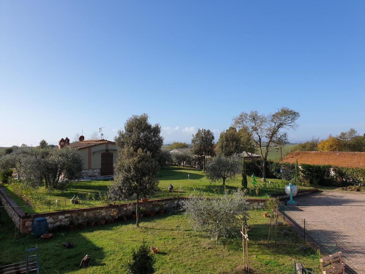 Podere Il Poggio Asciano Exterior foto